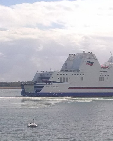 Bathymétrie pour le nouveau ferry