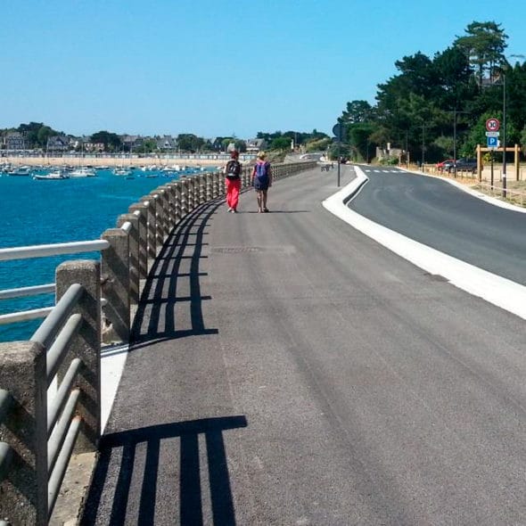 Esplanade du Balcon d'Emeraude à Saint-Briac