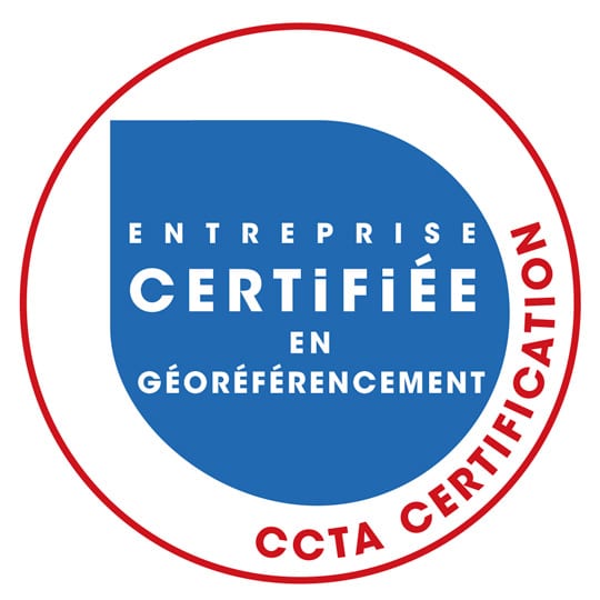 Certification géoréférencement Servicad